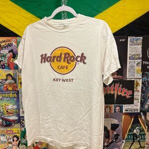 Hard Rock Cafe Key West White Tee